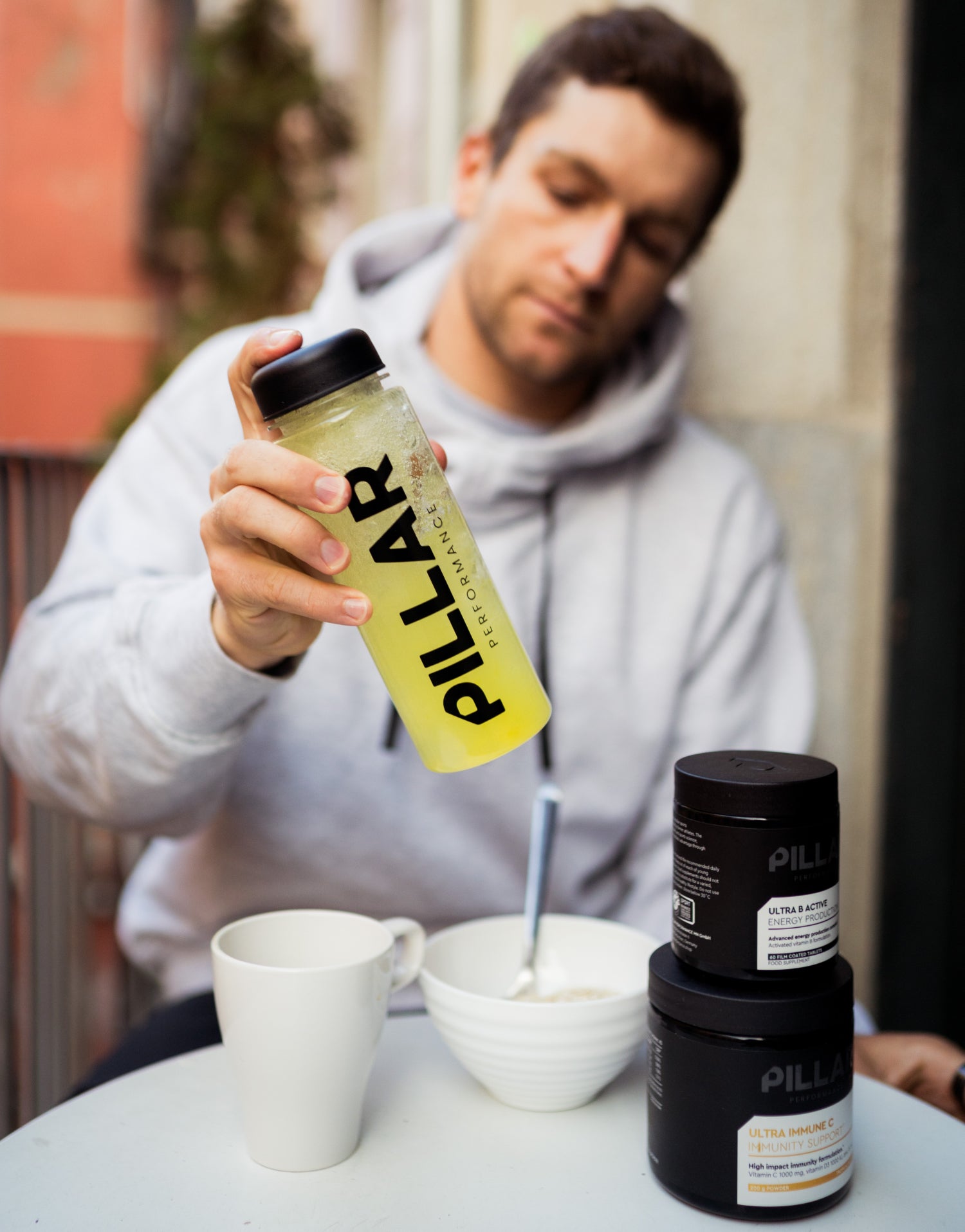 Ultra Immune C Powder Tropical de Pillar Performance suplemento para runners, ciclistas y deportistas de resistencia