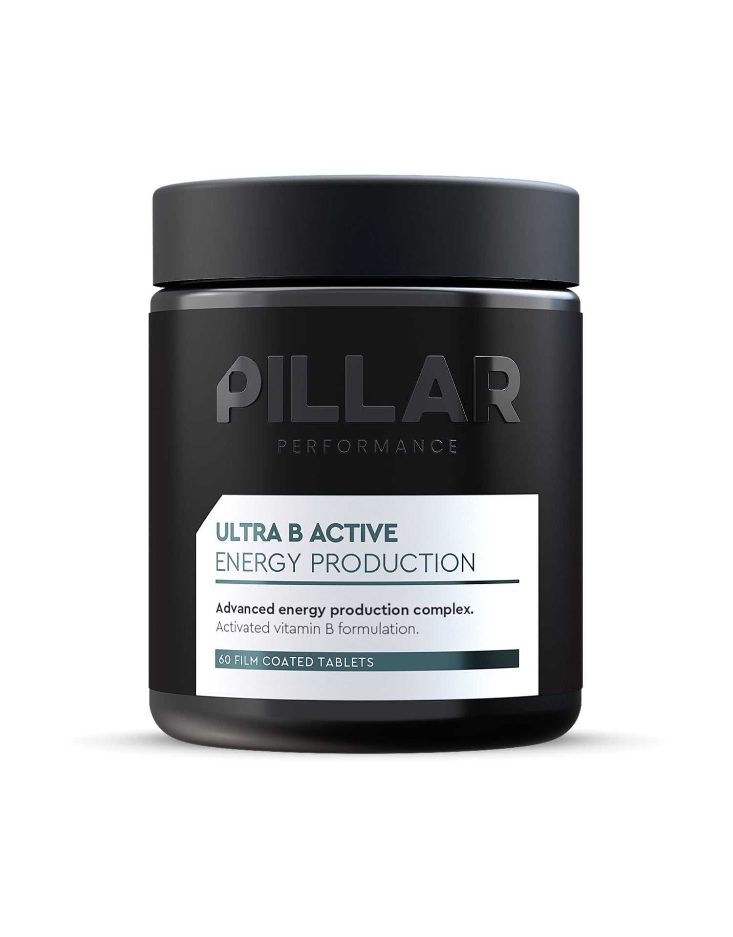 Pillar Performance Ultra B Complex suplemento de vitaminas del grupo B para energía, metabolismo y rendimiento deportivo
