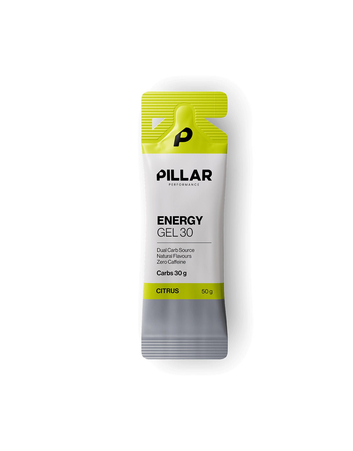 PILLAR Performance Gel Energético 30G para ciclismo de larga distancia - cítrico