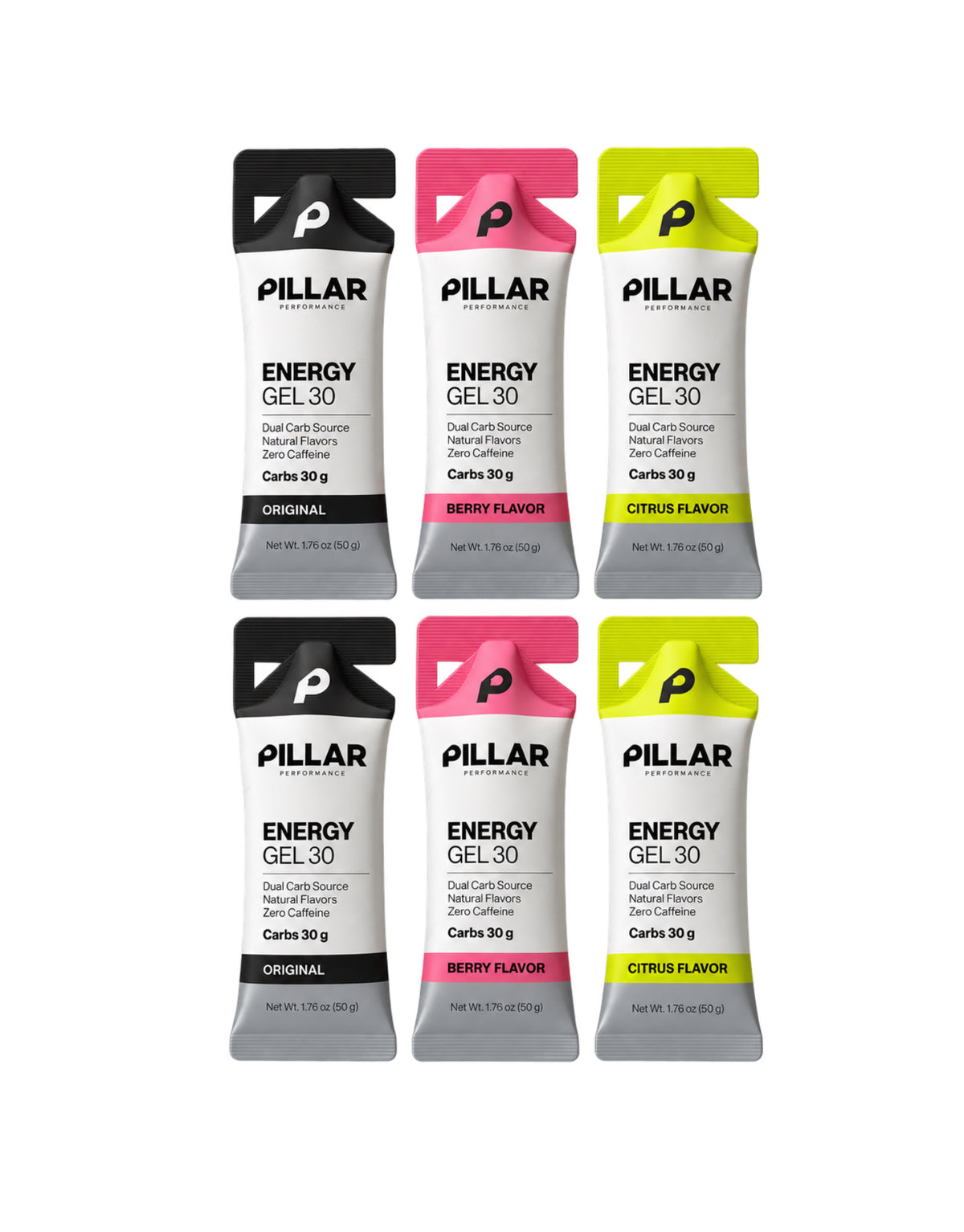 Pillar Performance Variety 6 UN Pack Gel30
