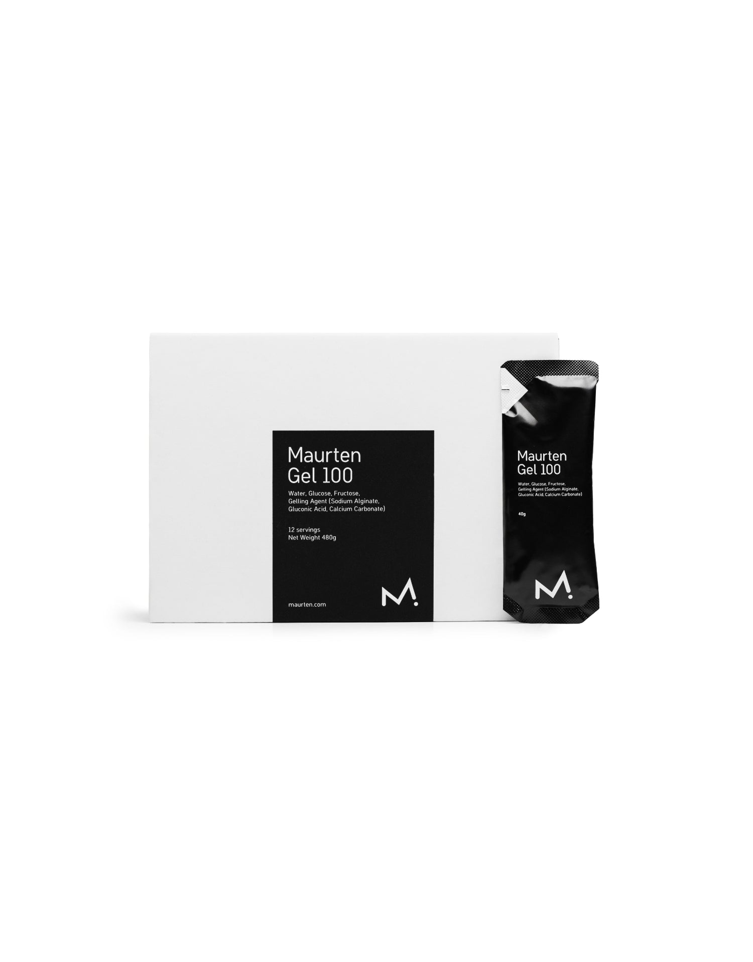 Maurten Gel 100 aporte de 25 gramos de carbohidratos para entrenamientos y competiciones de larga distancia