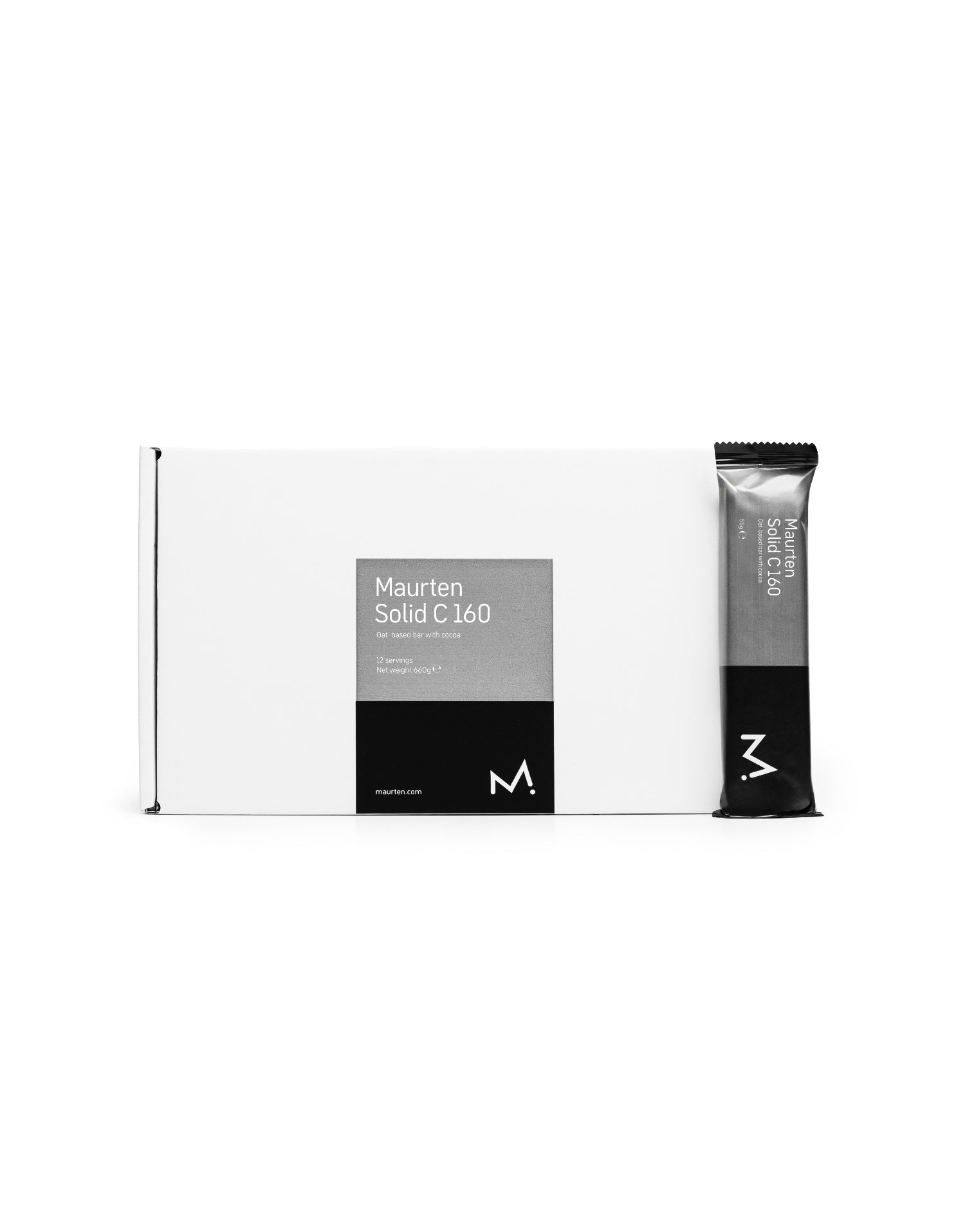 Maurten Solid C 160 Cacao | Barrita Energética para Running y Ciclismo