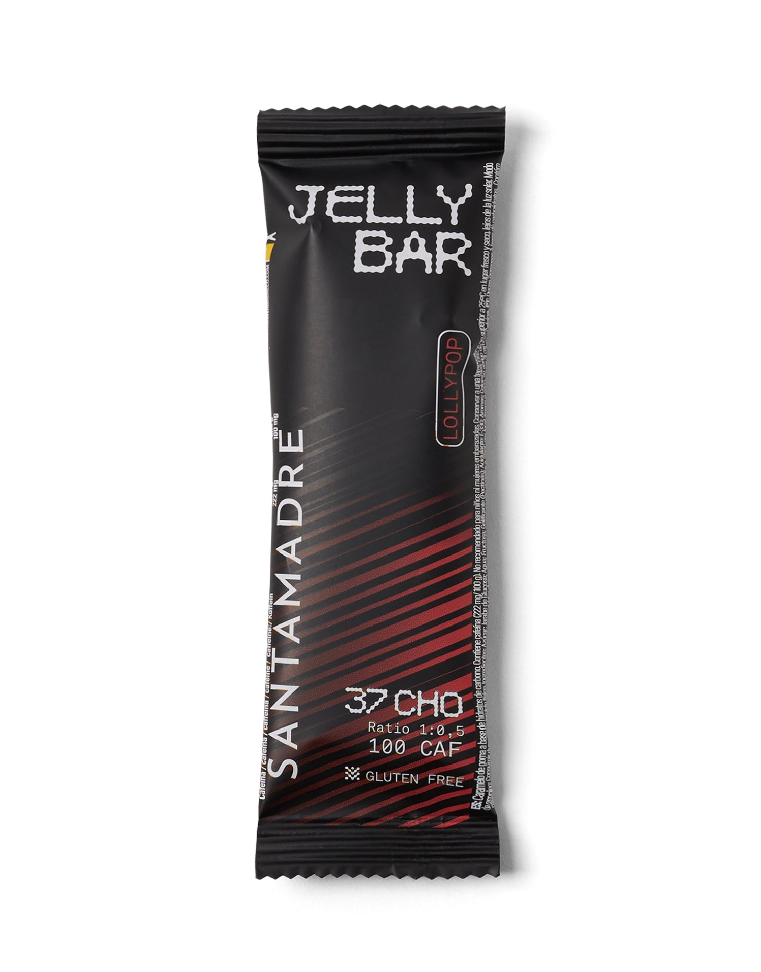 Santa Madre Energy Jelly con cafeína 45 g para running y ciclismo - Piruleta