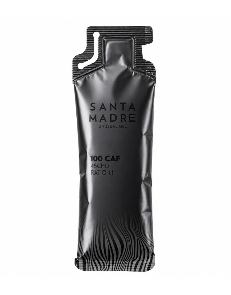 Santa Madre Unusual Gel 45CHO CAF100 100 g gel energético con 45 gramos de carbohidratos y 100 mg de cafeína - Neutro con cafeína