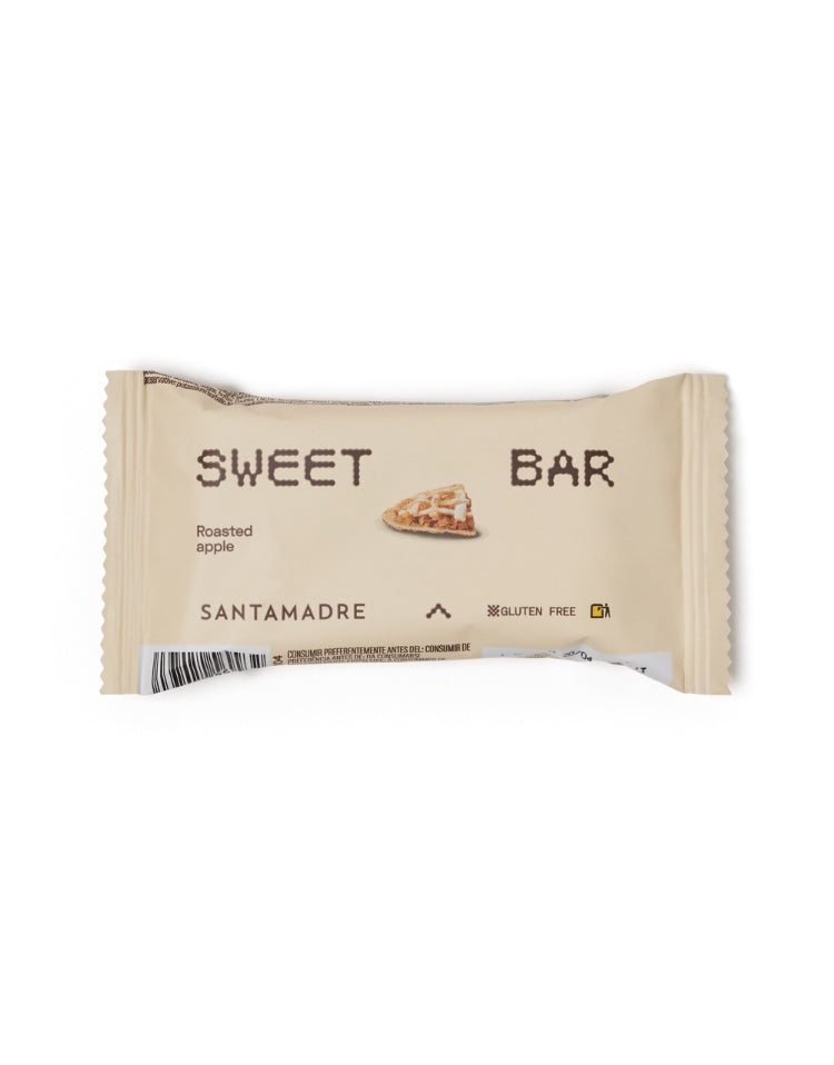 Santa Madre Sweet Bar 60 g barrita para corredores, ciclistas y triatletas - Manzana