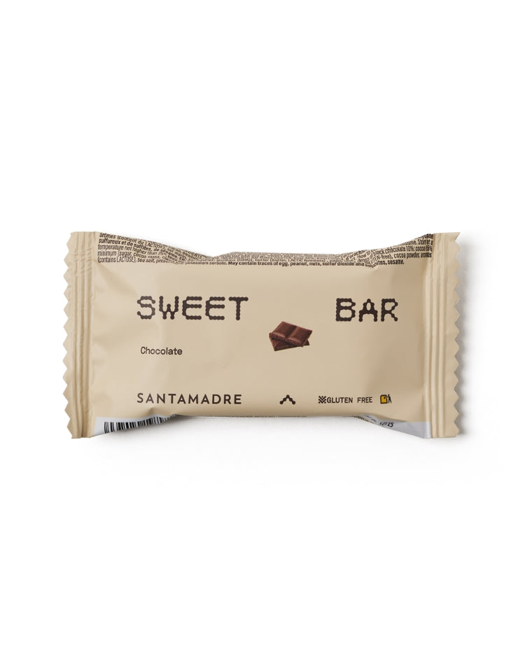 Barrita energética Santa Madre Sweet Bar para maratón, ciclismo y triatlón - Chocolate