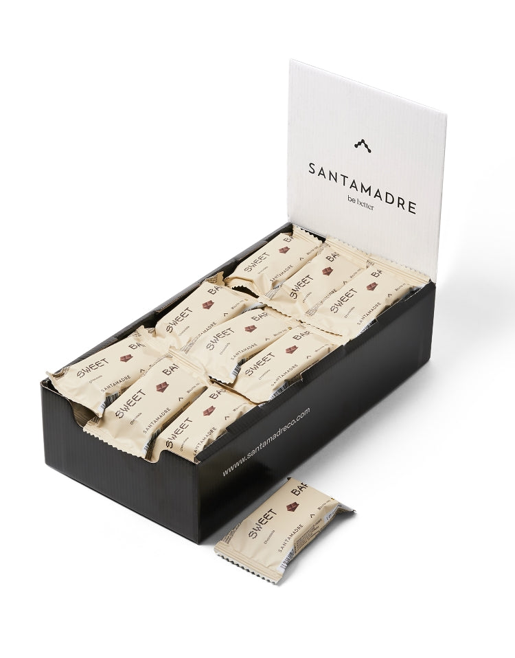 Barrita deportiva Santa Madre Sweet Bar sin gluten para entrenamientos de larga duración - Chocolate