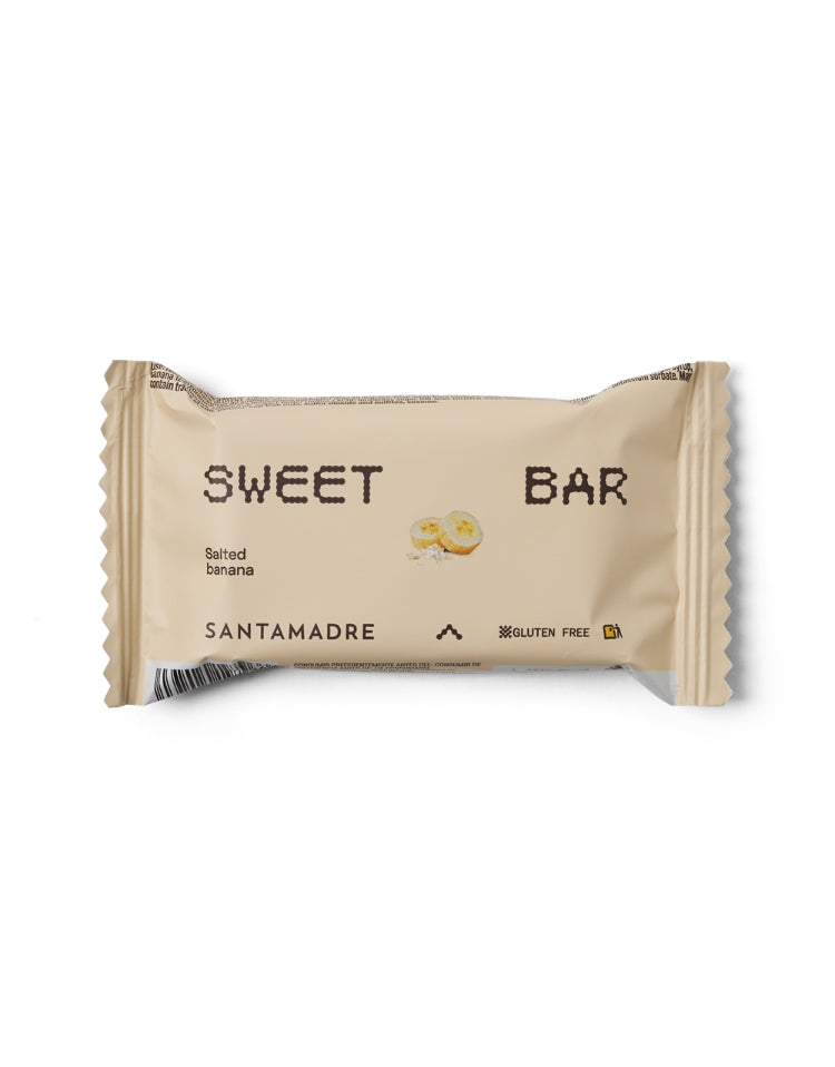 Santa Madre Sweet Bar formato 60 g para nutrición en deportes de resistencia - Plátano