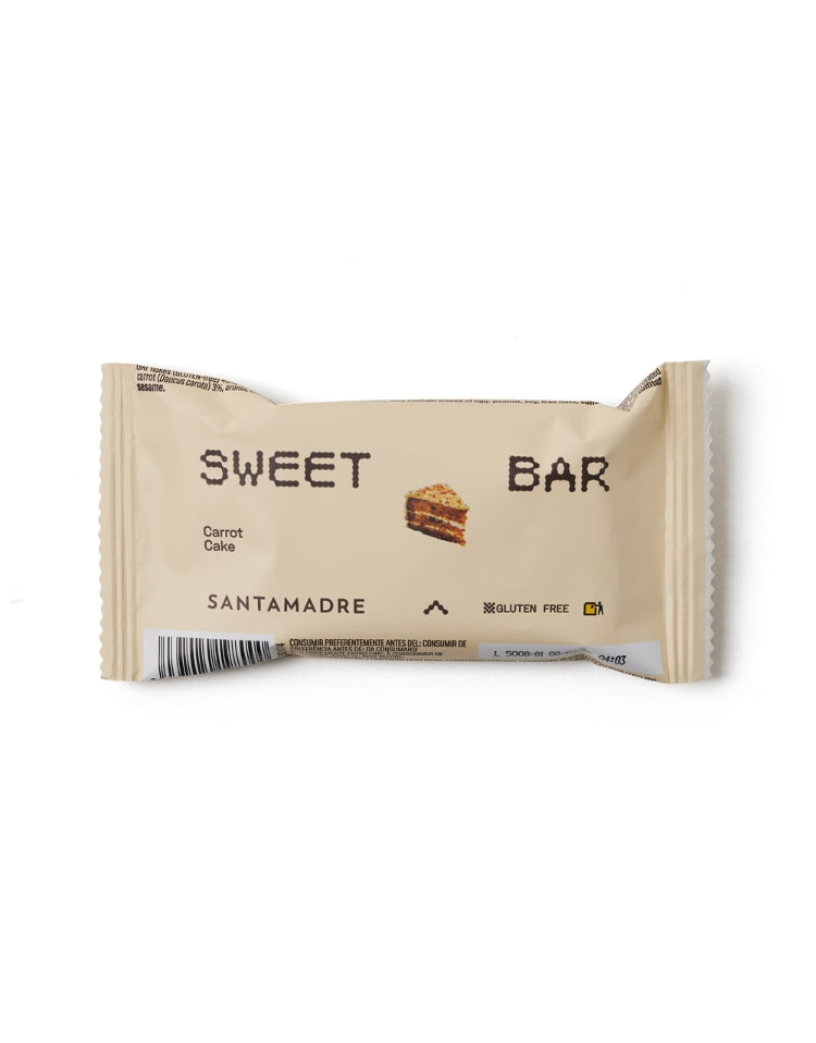 Barrita energética Santa Madre Sweet Bar con carbohidratos para running - Carrot Cake