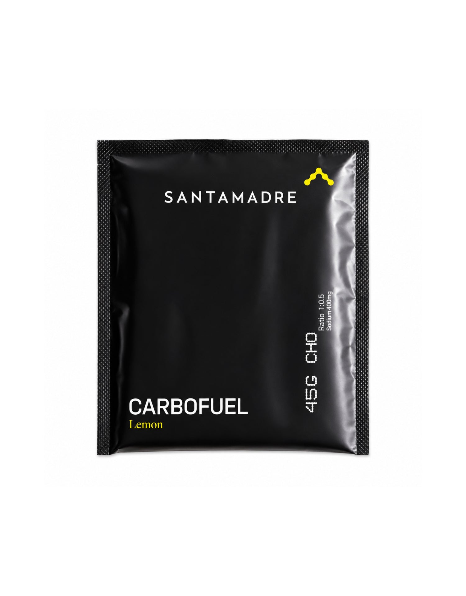 Santa Madre Carbofuel 45CHO bebida energética con 45 gramos de carbohidratos para running y ciclismo  - Monodosis 52g, Limón