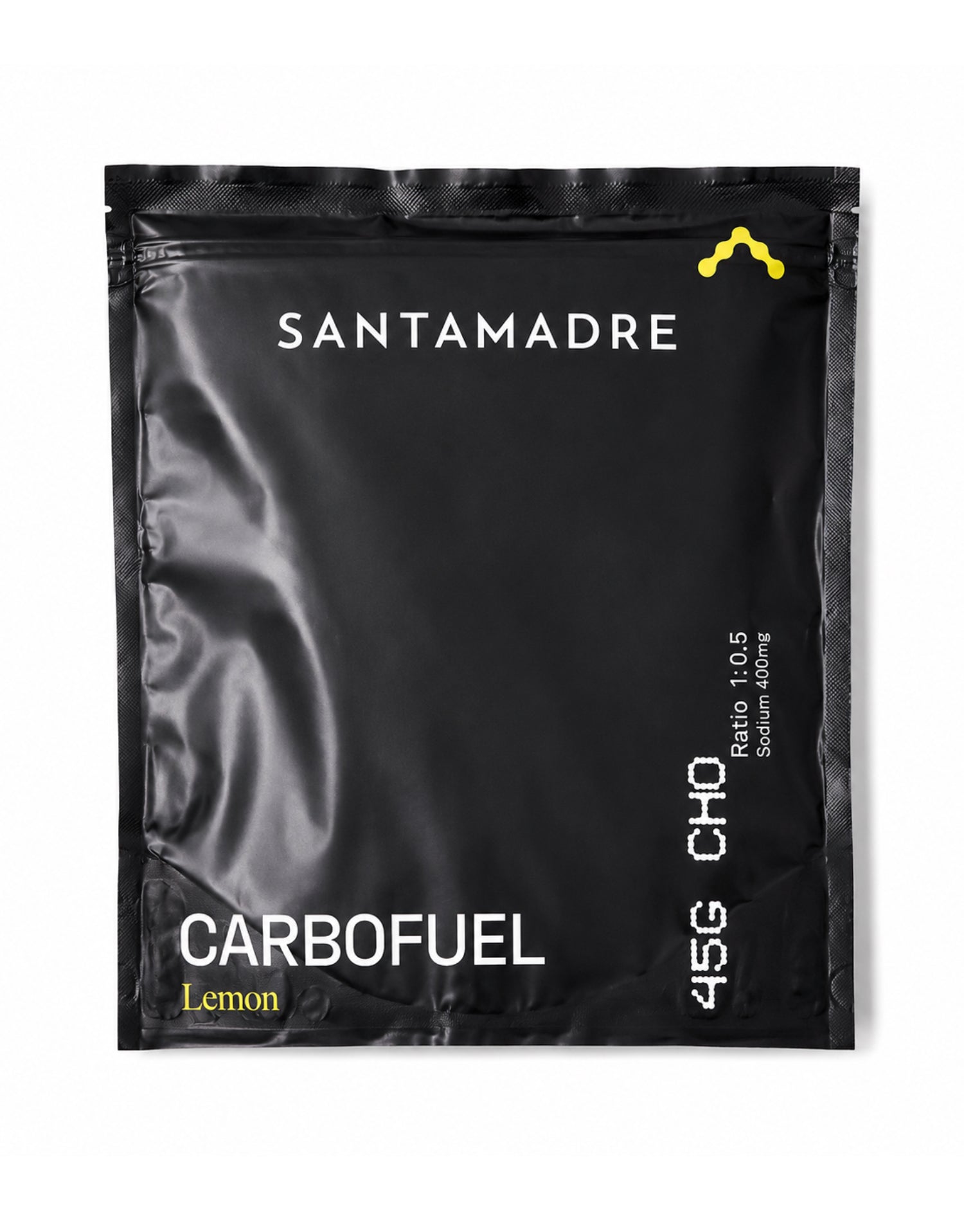 Santa Madre Carbofuel bebida deportiva con carbohidratos para maratón y ciclismo de larga distancia - Bolsa 832g, Limón