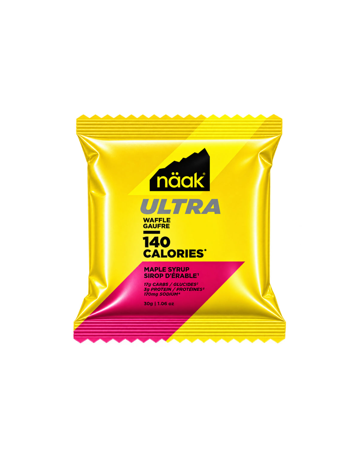 Näak Ultra 140 gofre energético para ciclismo, running y ultradistancia - sirope de arce