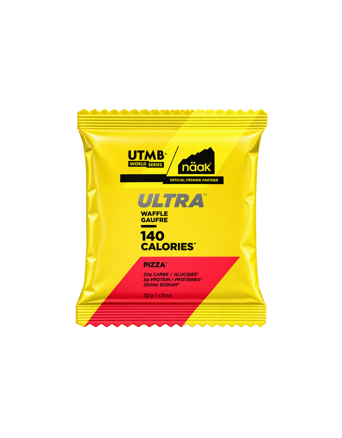 1. Gofre Energético Näak Ultra 140 para trail running, ultramaratones y aventuras outdoor - pizza