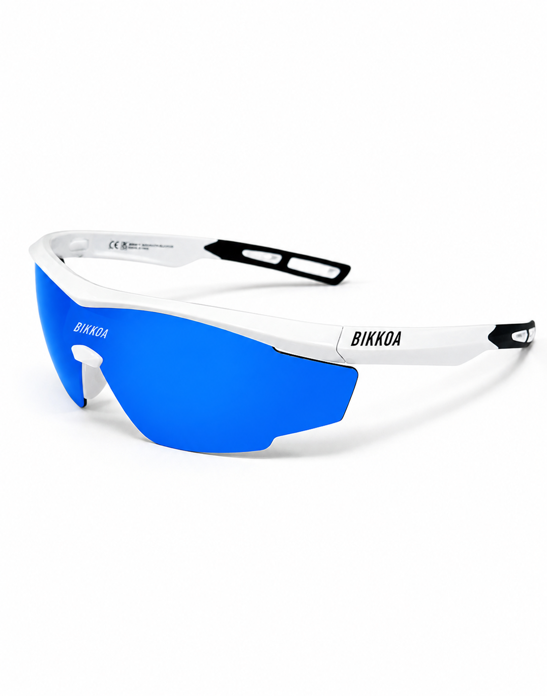 BIKKOA DERIX azules con lente panorámica para deportes de resistencia - Azul