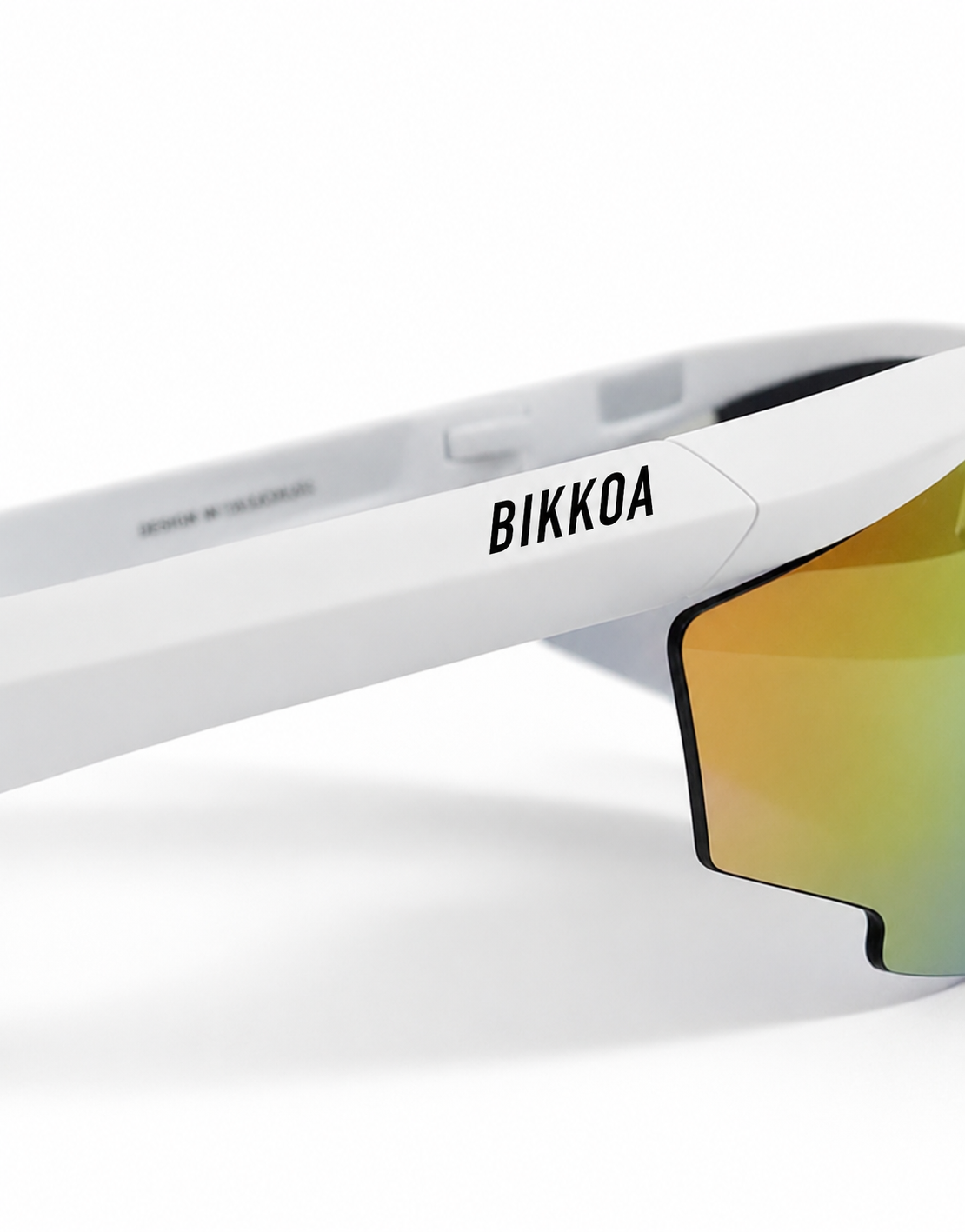 Gafas BIKKOA DERIX rosas con protección UV para ciclismo de carretera - Rosa