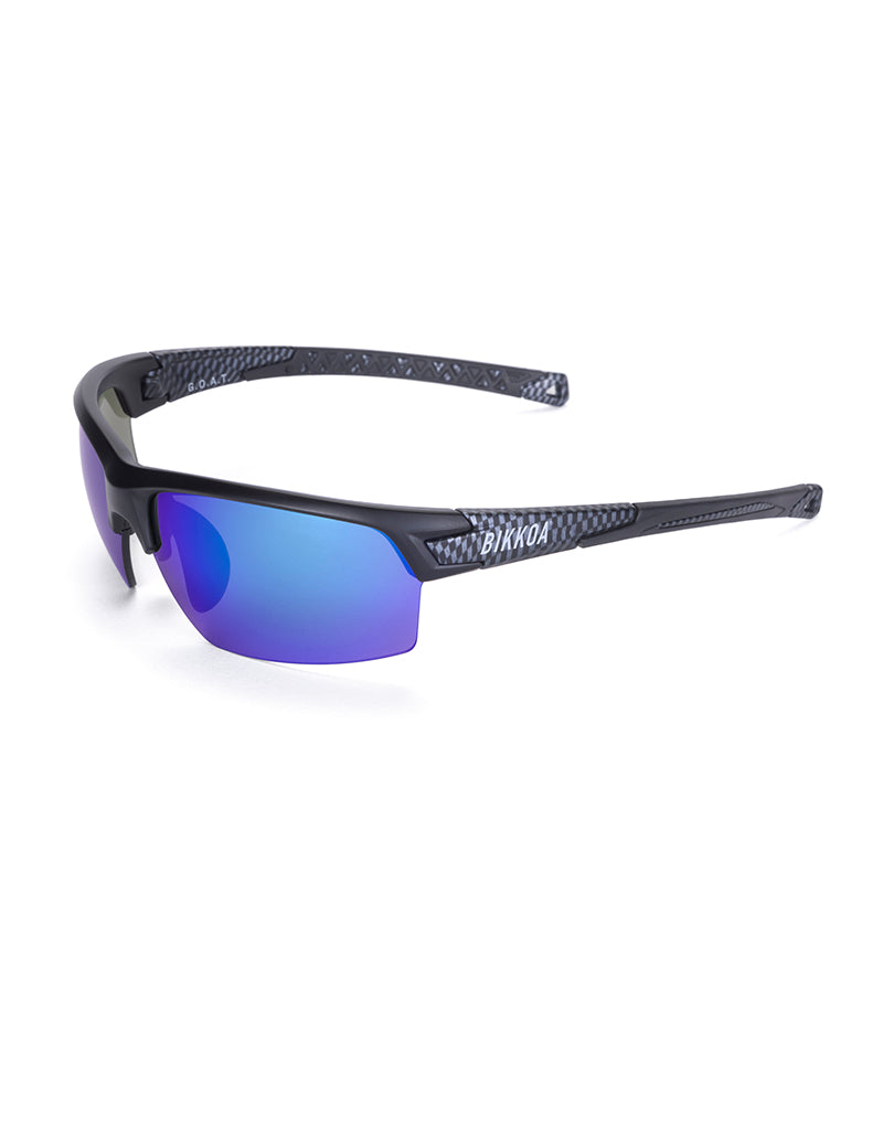 BIKKOA GOAT gafas deportivas lente azul para running y ciclismo - azul - goat
