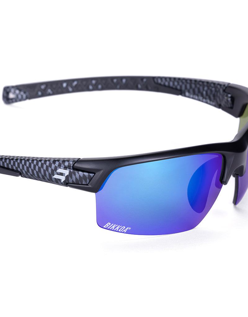 BIKKOA GOAT gafas deportivas lente azul para running y ciclismo - azul - goat