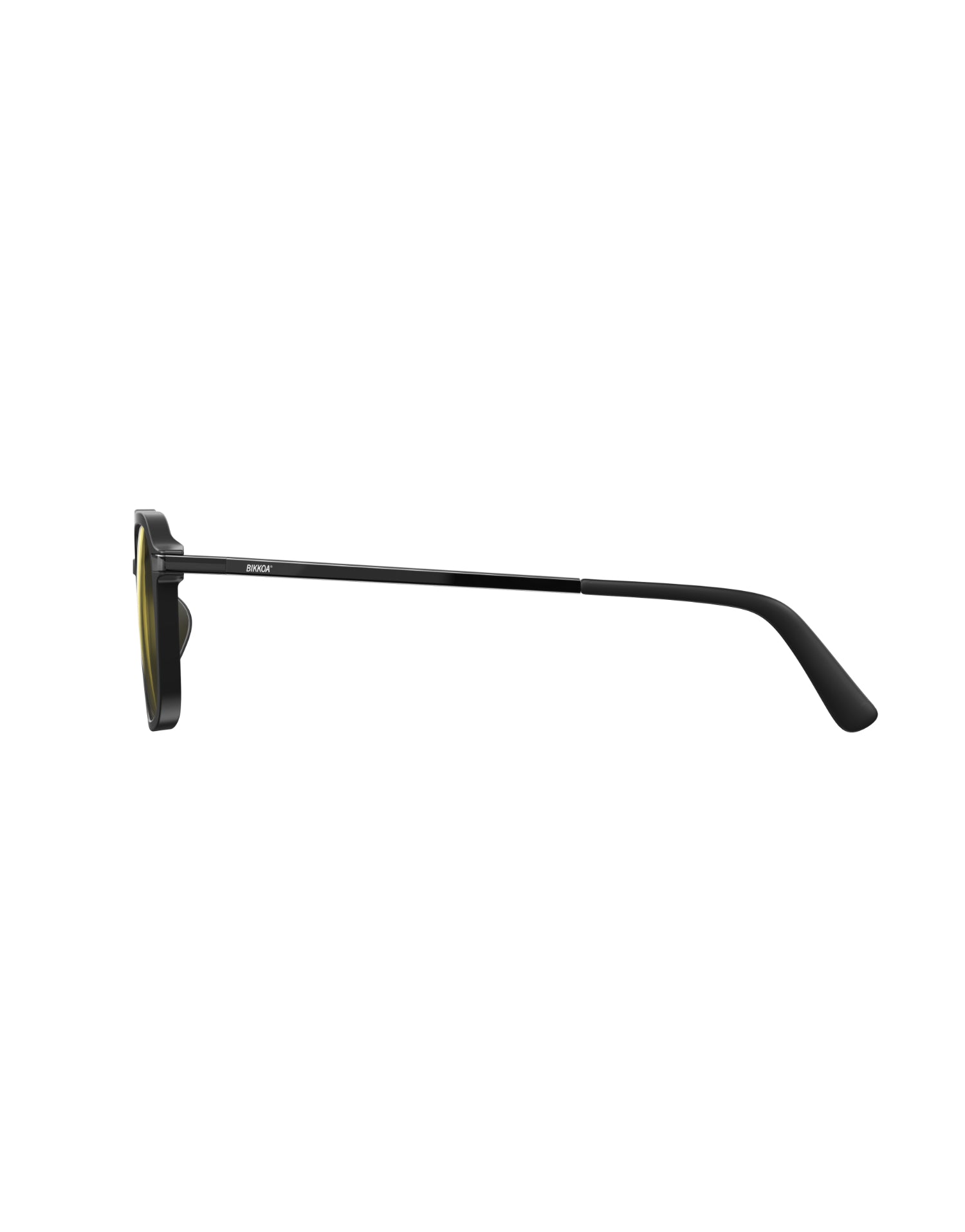 Gafas BIKKOA NOR Activate con lente amarilla vista frontal lateral para activación y rendimiento visual - Amarillo