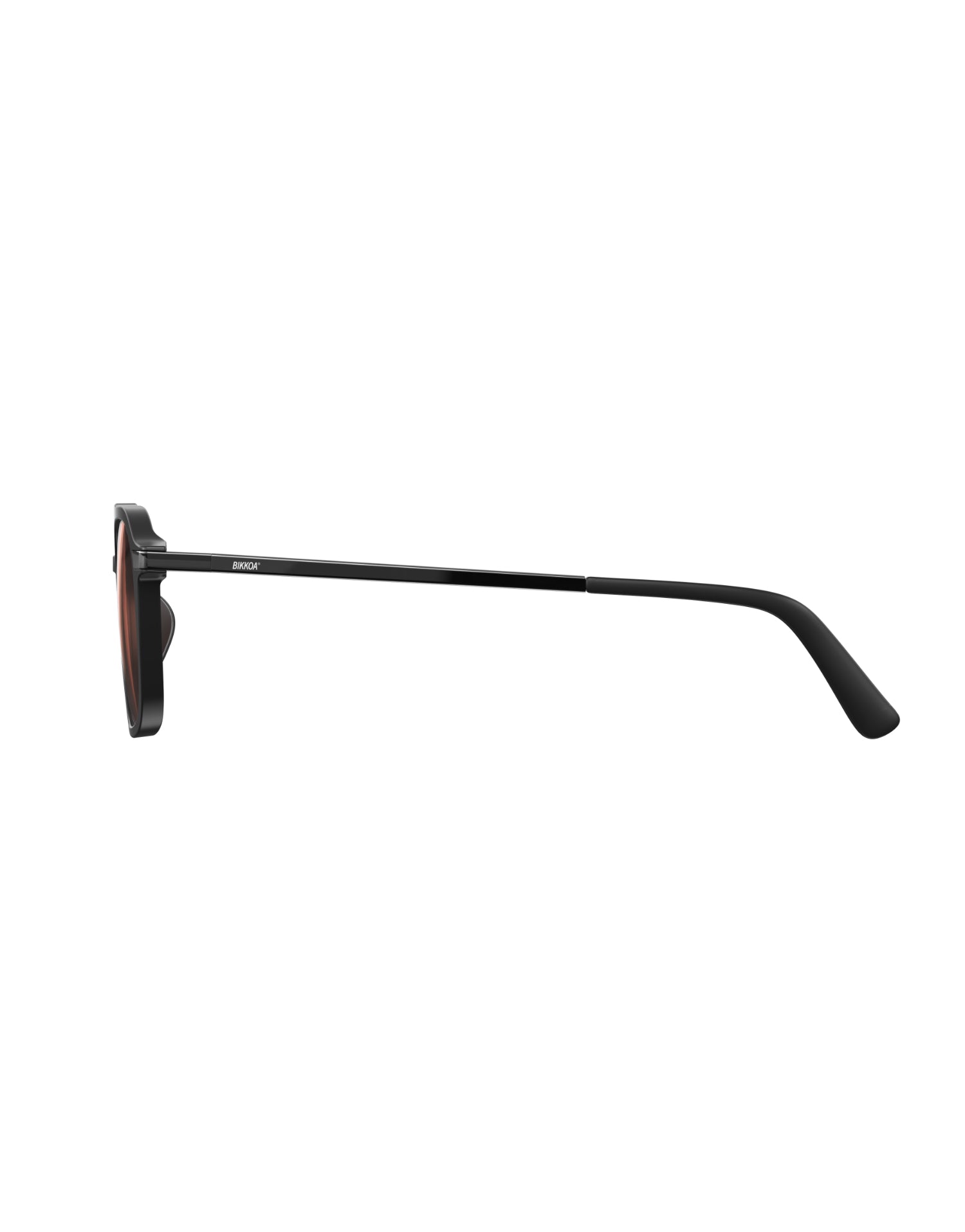 Gafas BIKKOA NOR Activate con lente rosa vista frontal lateral para activación y rendimiento visual - Rosa