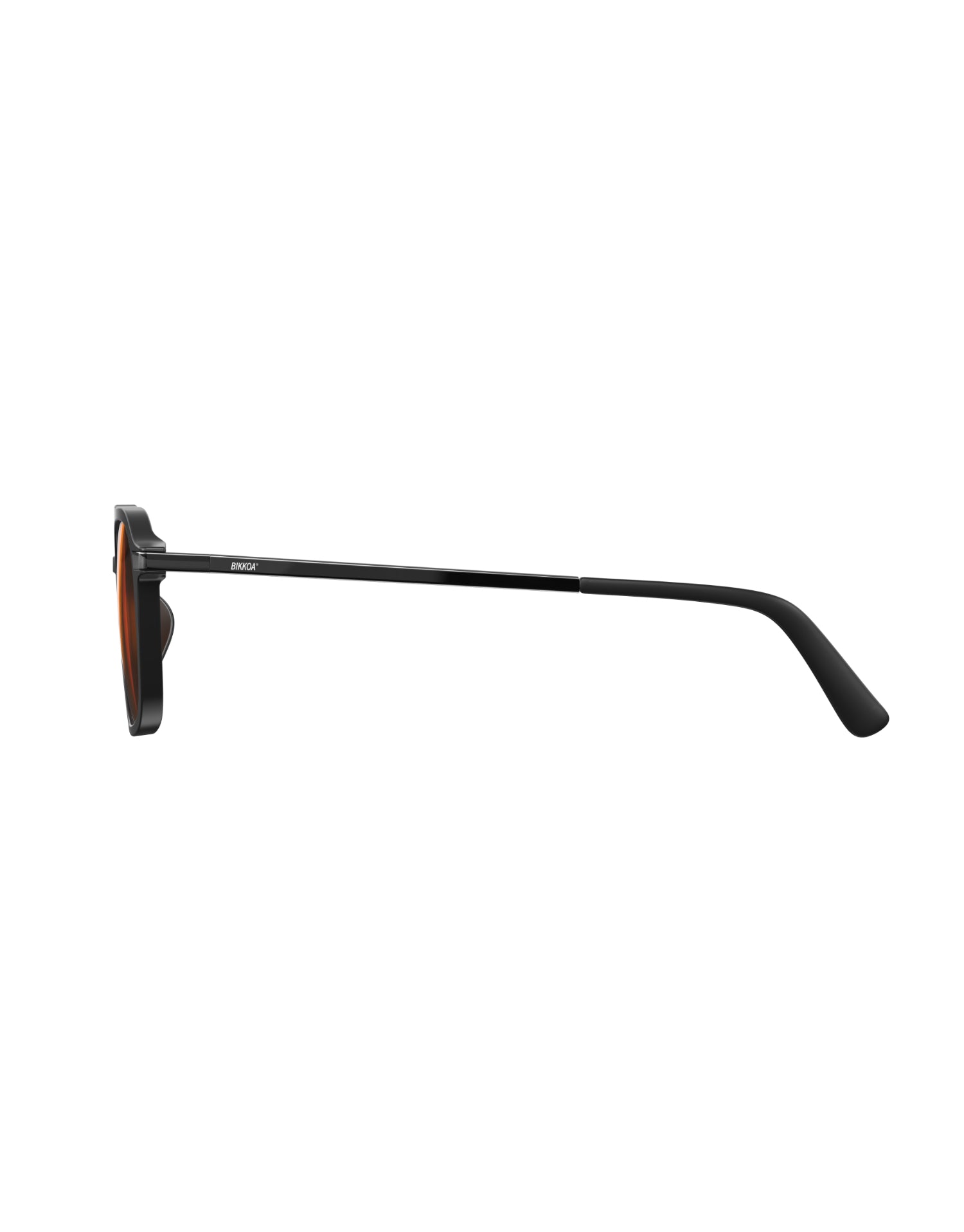 Gafas BIKKOA NOR Activate con lente naranja vista frontal lateral para activación y rendimiento visual - Naranja